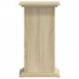 Voir la diapositive 4 : VIDAXL Support pour plantes chene sonoma 33x33x60 cm bois d'ingenierie