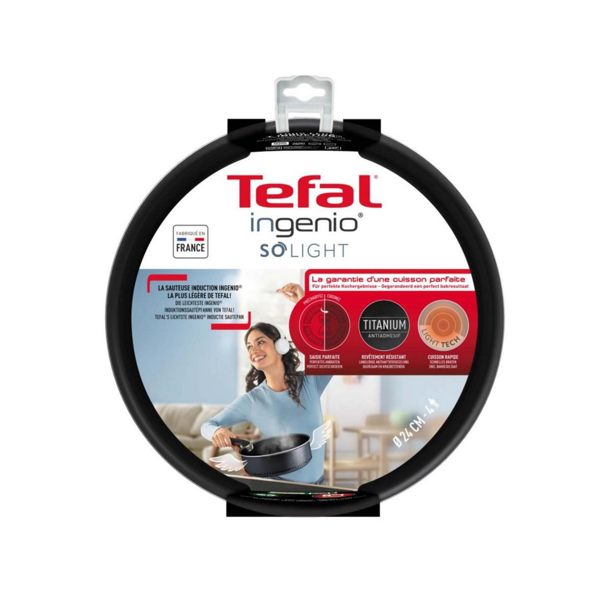 TEFAL Sauteuse aluminium 24cm - L7233502
