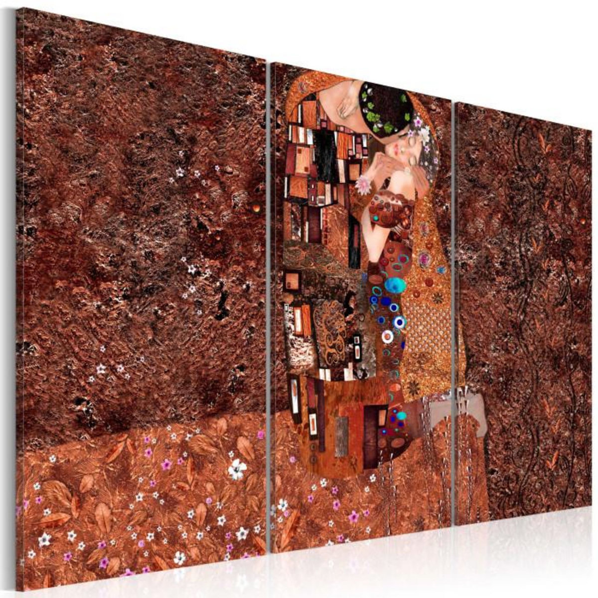 Paris Prix Tableau  Klimt Inspiration Couleur de l'Amour  80x120cm