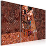 Voir la diapositive 1 : Paris Prix Tableau  Klimt Inspiration Couleur de l'Amour  80x120cm