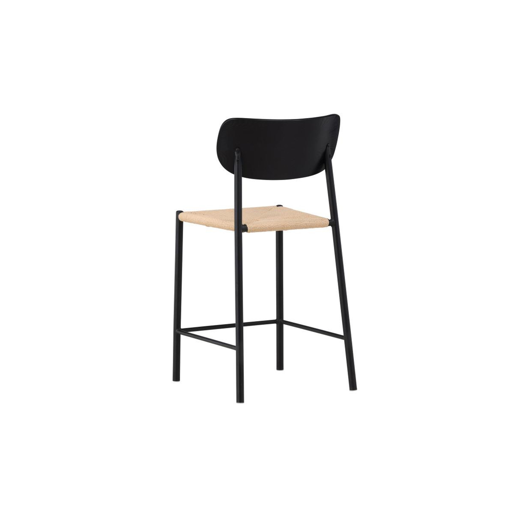 Voir la diapositive 5 : Paris Prix Chaise de bar design  polly  101cm noir