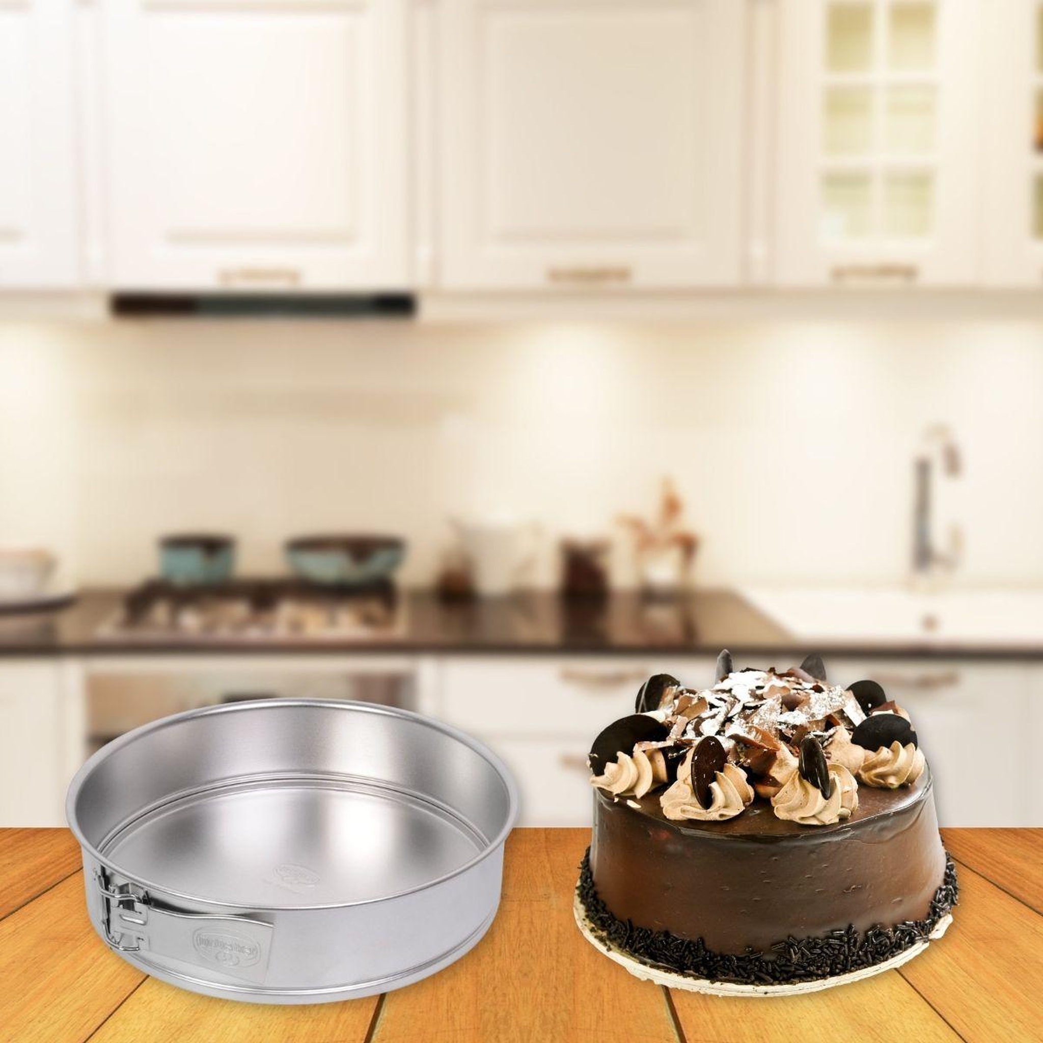 Voir la diapositive 2 : DR.OETKER Lot de 2 moules à manqué 26/26 cm en fer dr oetker classics