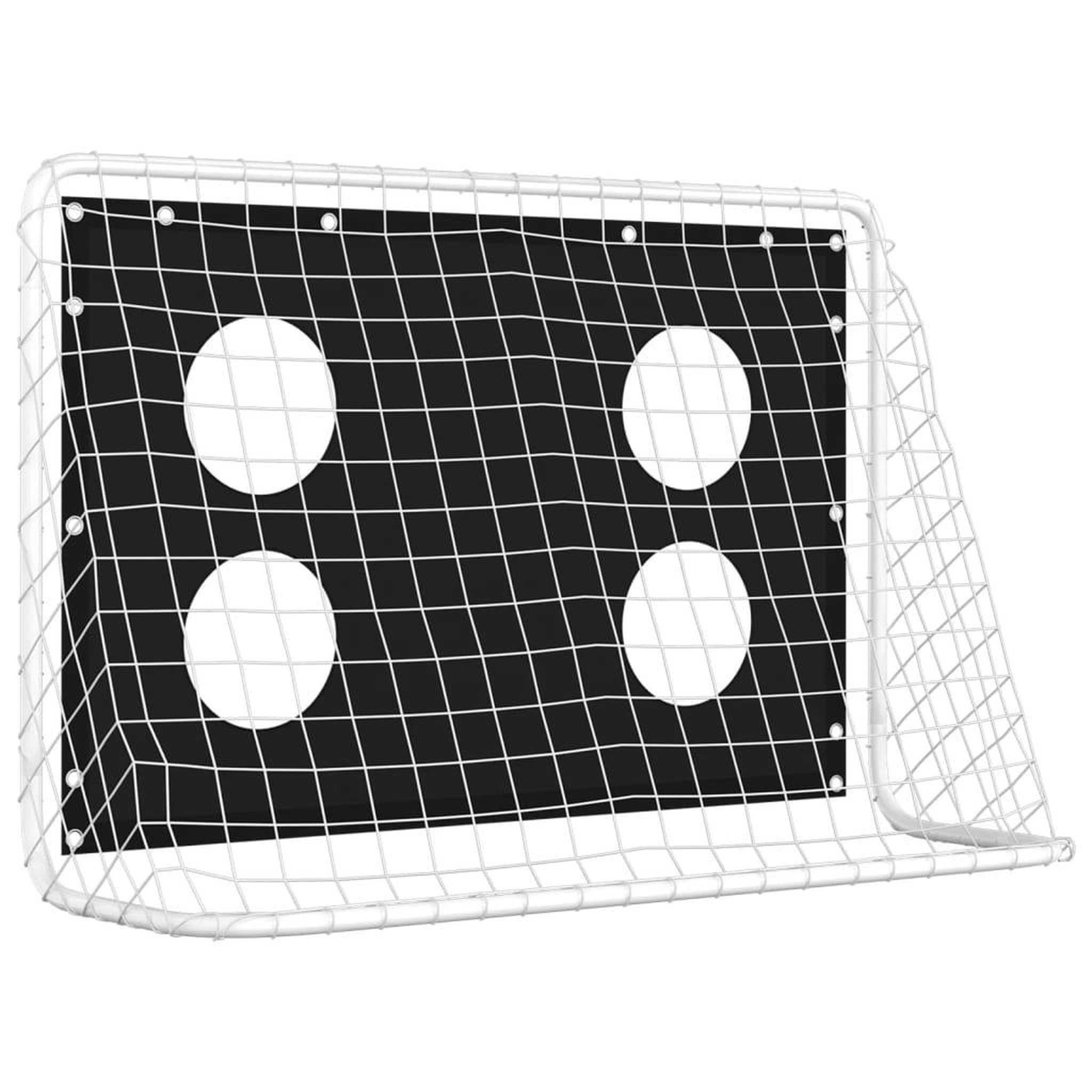 Voir la diapositive 5 : VIDAXL Filet d'entraînement pour but de football 184x61x122 cm