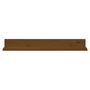 Voir la diapositive 3 : VIDAXL Etageres murales 2 pcs Marron miel 80x11x9cm Bois de pin massif