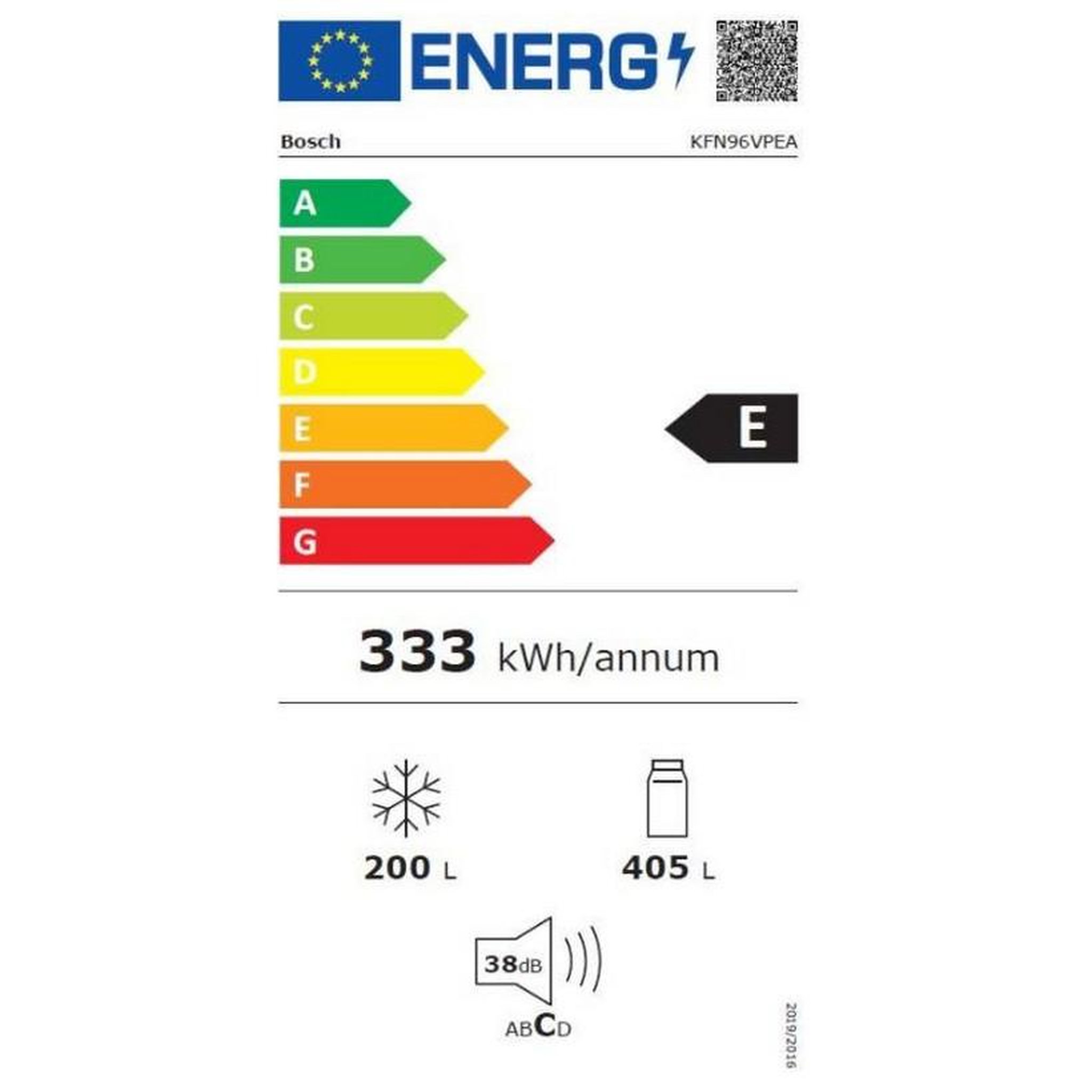 Voir la diapositive 2 : BOSCH Réfrigérateur américain 91cm 605l no frost - kfn96vpea
