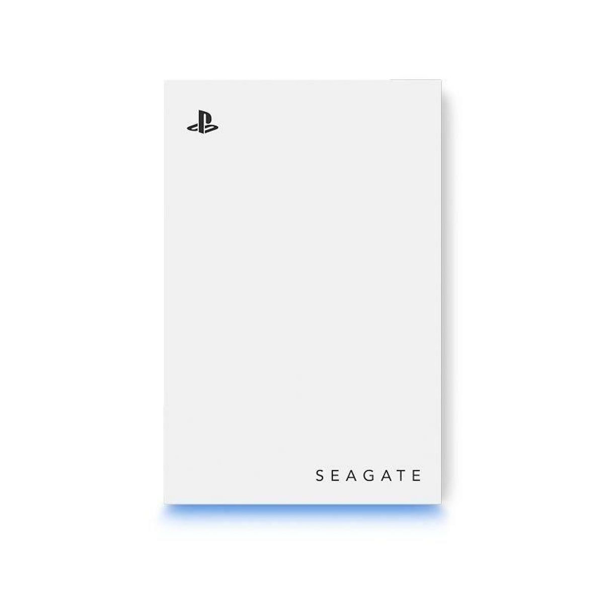 Seagate Disque dur externe 5To Game drive Playstation USB 3.0 Blanc