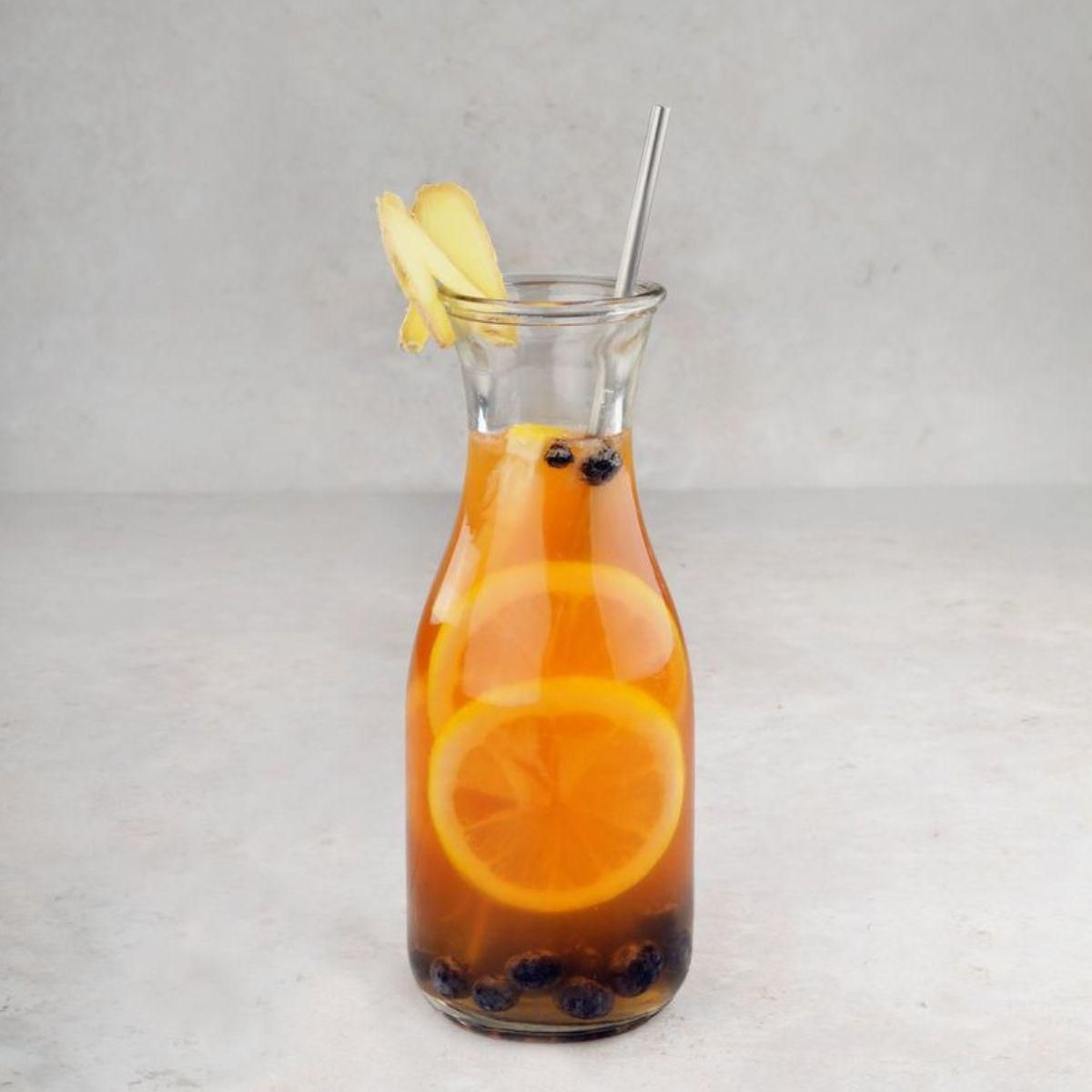 Fackelmann Lot de 8 pailles en inox avec 2 goupillons de nettoyage 24 cm Fackelmann Bar Concept