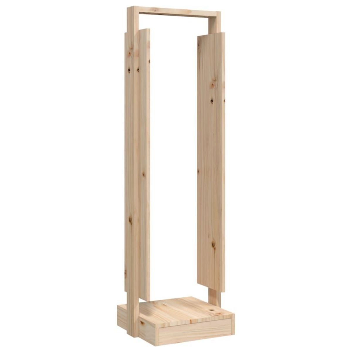 VIDAXL Porte-buches 33,5x30x110 cm Bois massif de pin