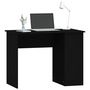 Voir la diapositive 3 : VIDAXL Bureau Noir 100x55x75 cm Bois d'ingenierie