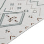 Voir la diapositive 4 : VIDAXL Tapis Beige et bleu 120x180 cm Coton