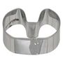 Voir la diapositive 2 : FIVE Lot de 18 Emporte-Pièces  Maison de Noël  24cm Argent