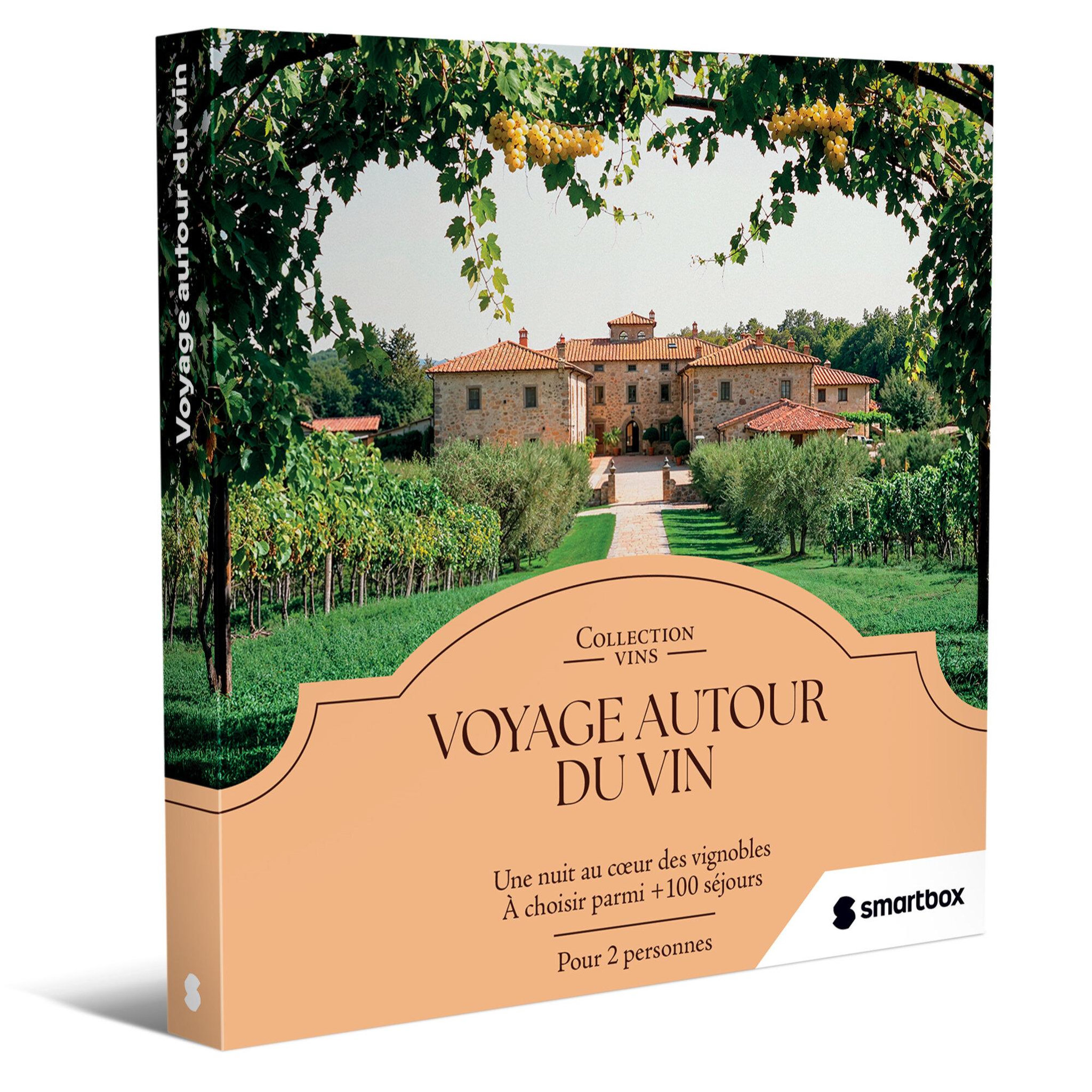 Smartbox Voyage autour du vin - coffret cadeau séjour