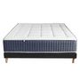 Voir la diapositive 5 : IDLITERIE Ensemble Matelas Ressort 7 zones + Mémoire de forme + Sommier KING STYLE Fabriqué en France