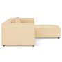 Voir la diapositive 4 : LISA DESIGN Stella - canapé d'angle droit 4 places en simili