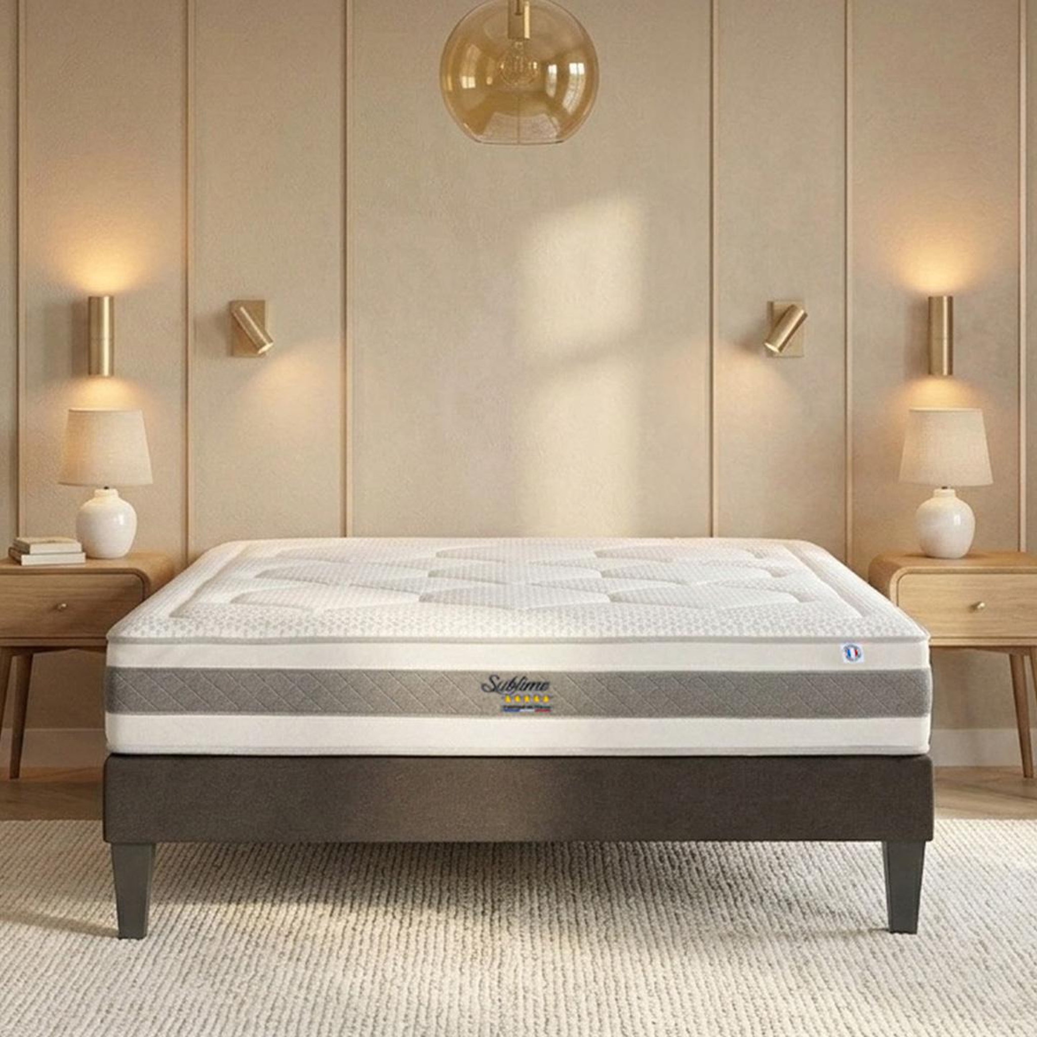 Voir la diapositive 2 : HYPSOM Hypsom | matelas sublime | mousse avec mémoire de forme
