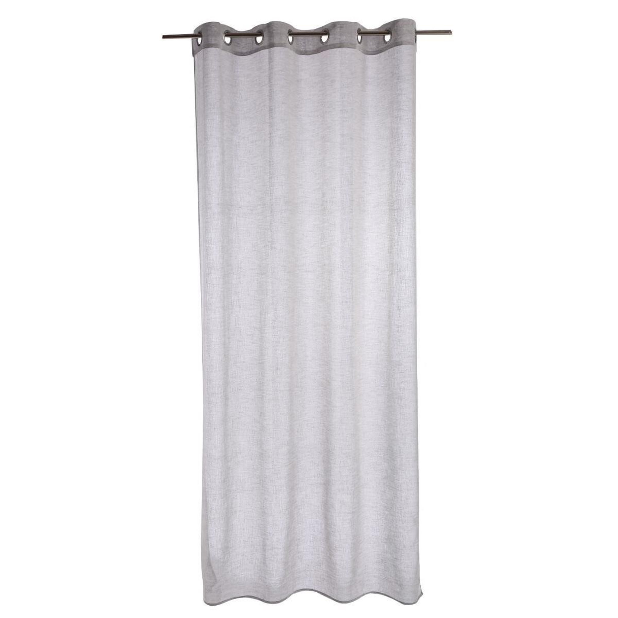 Voir la diapositive 2 : ATMOSPHERA Rideau voilage  fred  140x240cm gris