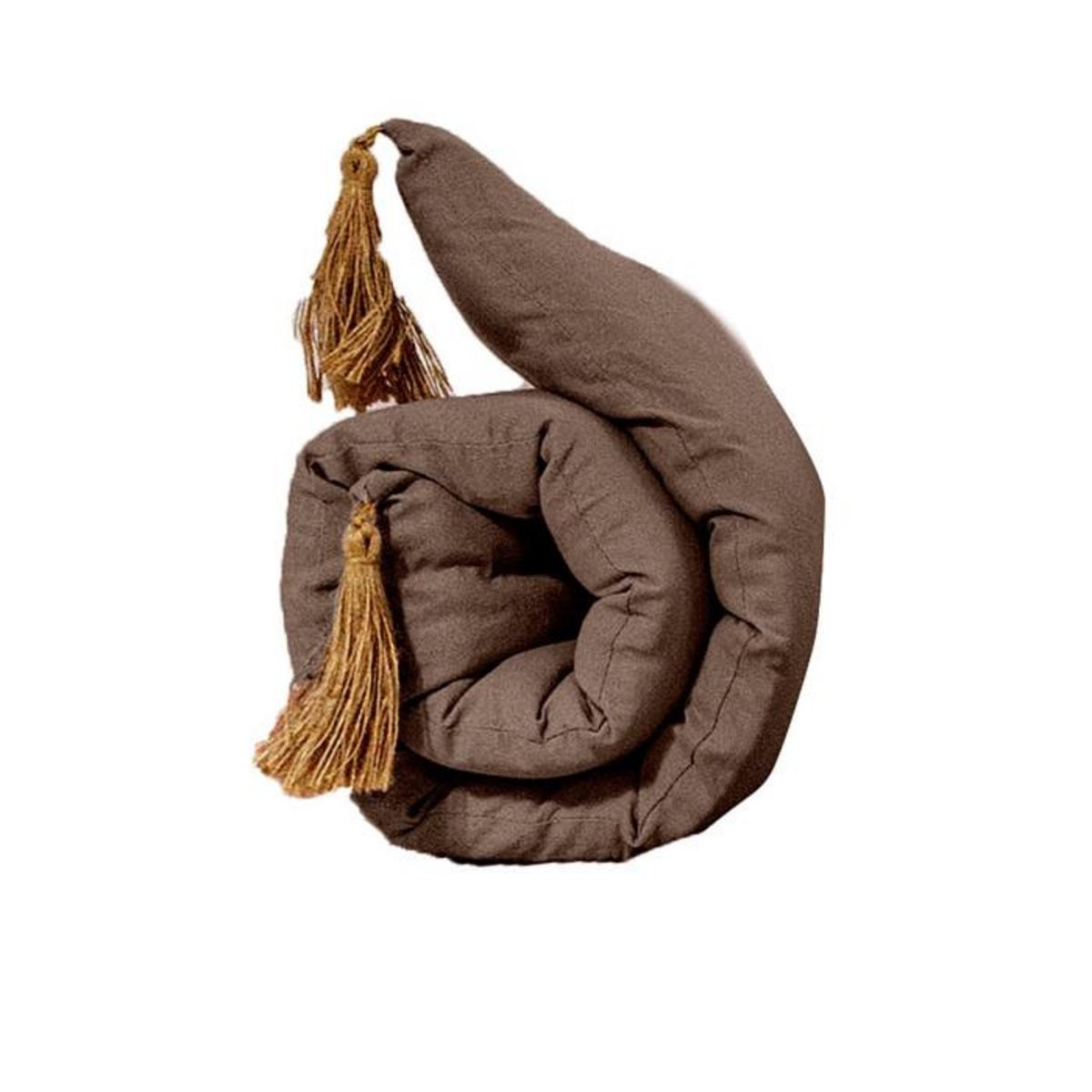 Paris Prix Matelas de Sol Futon Repliable  Panama  60x120cm Vison