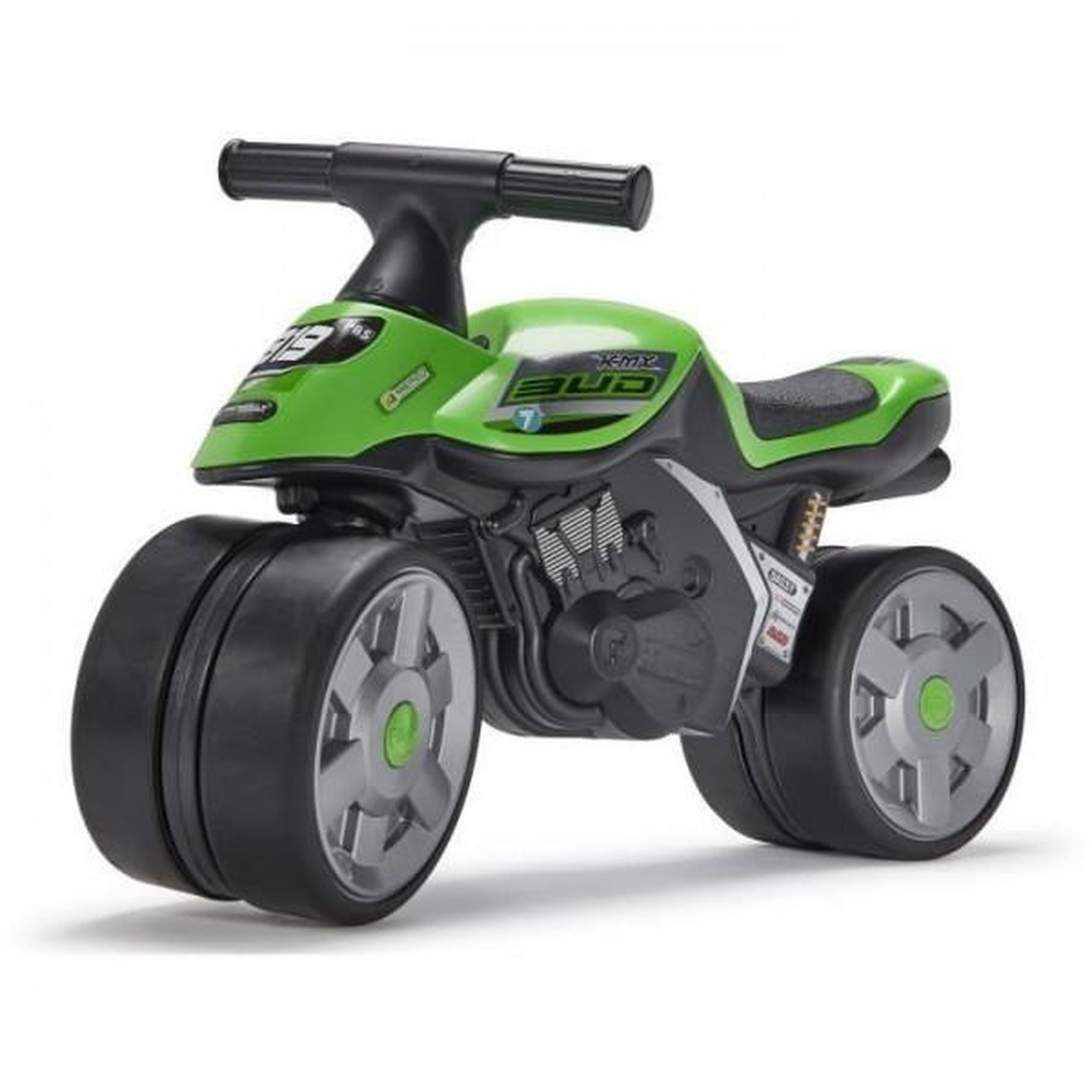 FALK Porteur Trotteur  Moto - FALK - Bud Racing - Des 12 mois - 100% Fabriqué en France - 40% de plastique recyclé
