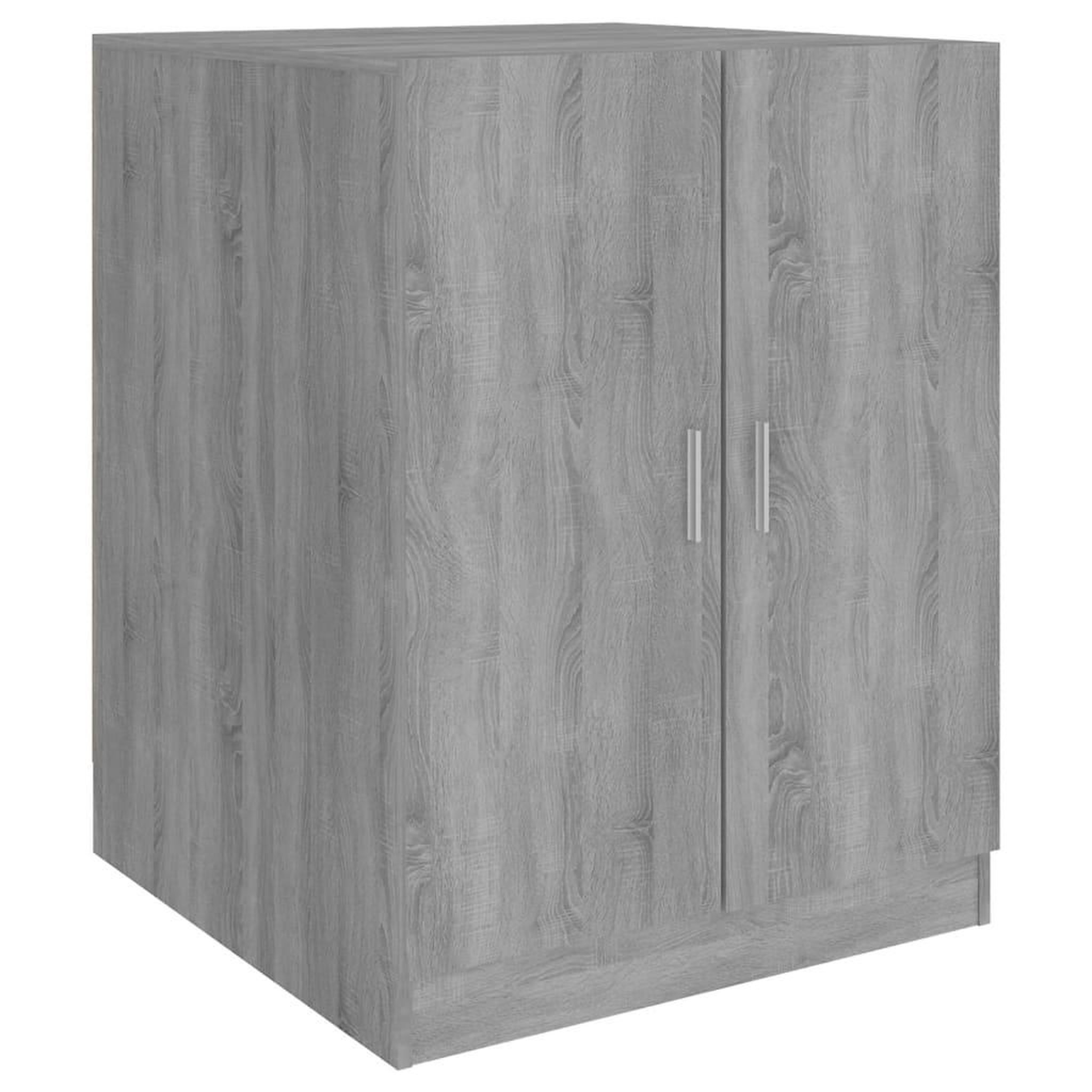 Voir la diapositive 2 : VIDAXL Meuble pour machine a laver Sonoma gris 71x71,5x91,5 cm