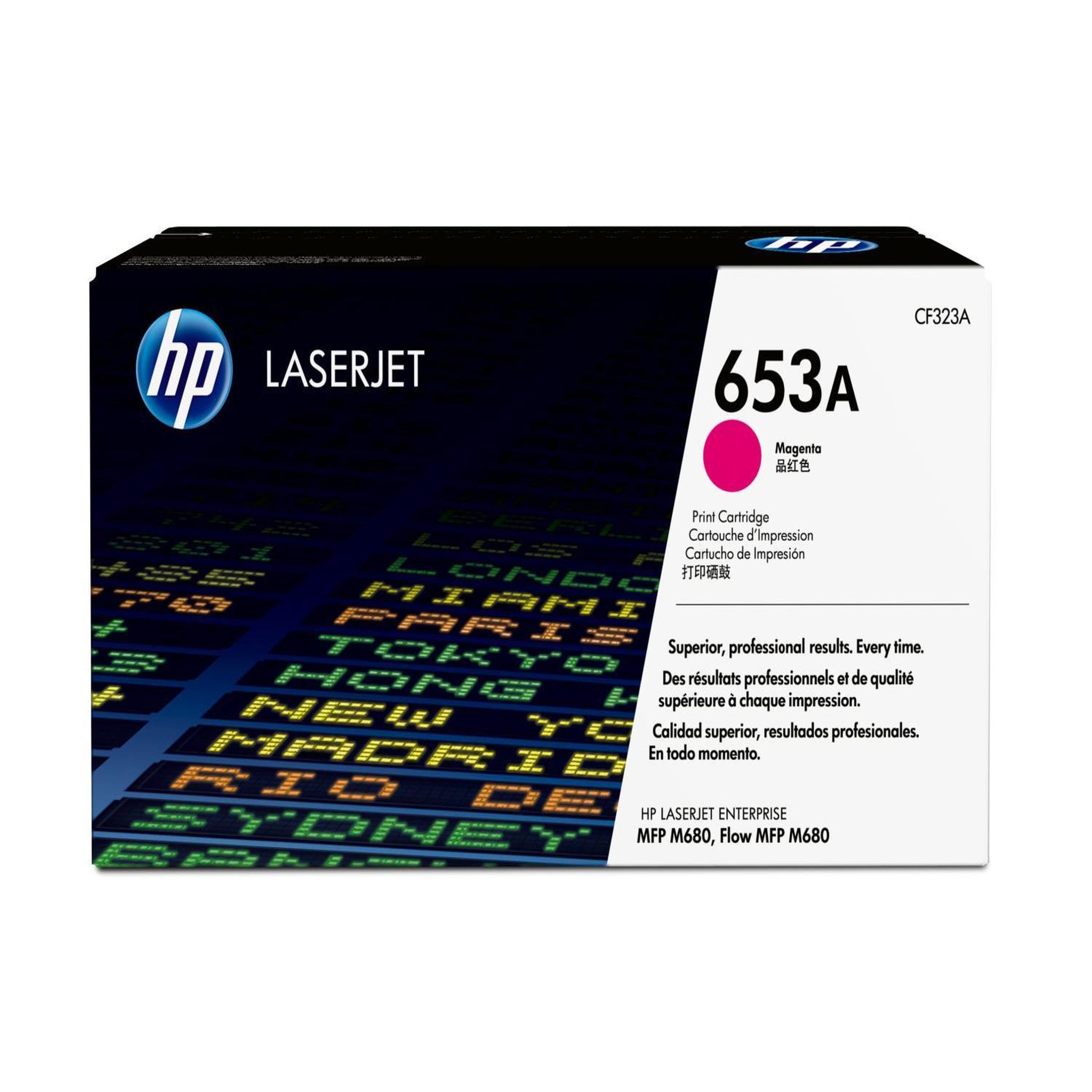 Voir la diapositive 2 : HP Hp 653a toner magenta authentique laserjet