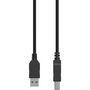 Voir la diapositive 2 : Listo Câble imprimante USB-A vers USB-B 1M NOIR