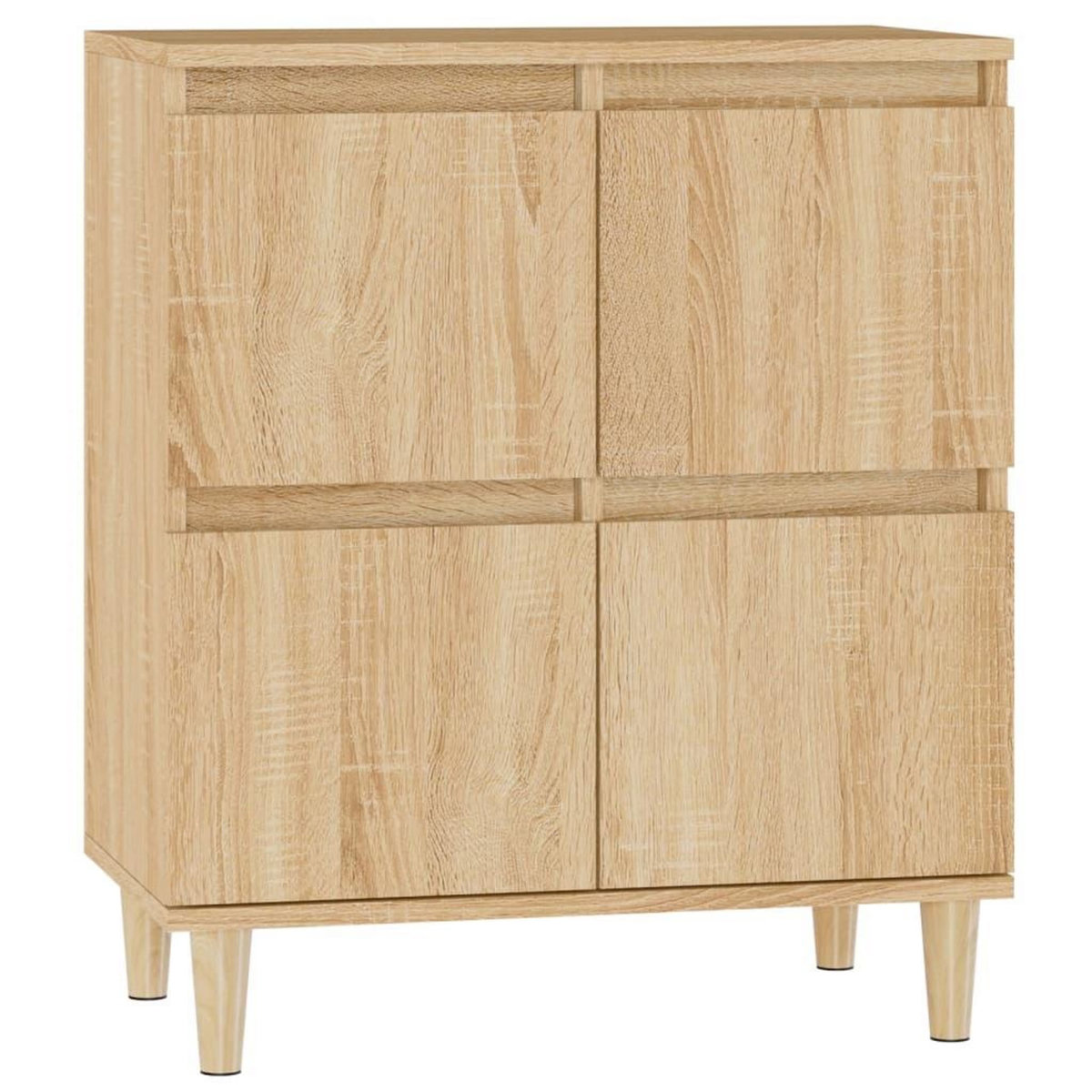 VIDAXL Buffet Chene sonoma 60x35x70 cm Bois d'ingenierie
