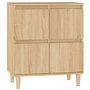 Voir la diapositive 2 : VIDAXL Buffet Chene sonoma 60x35x70 cm Bois d'ingenierie