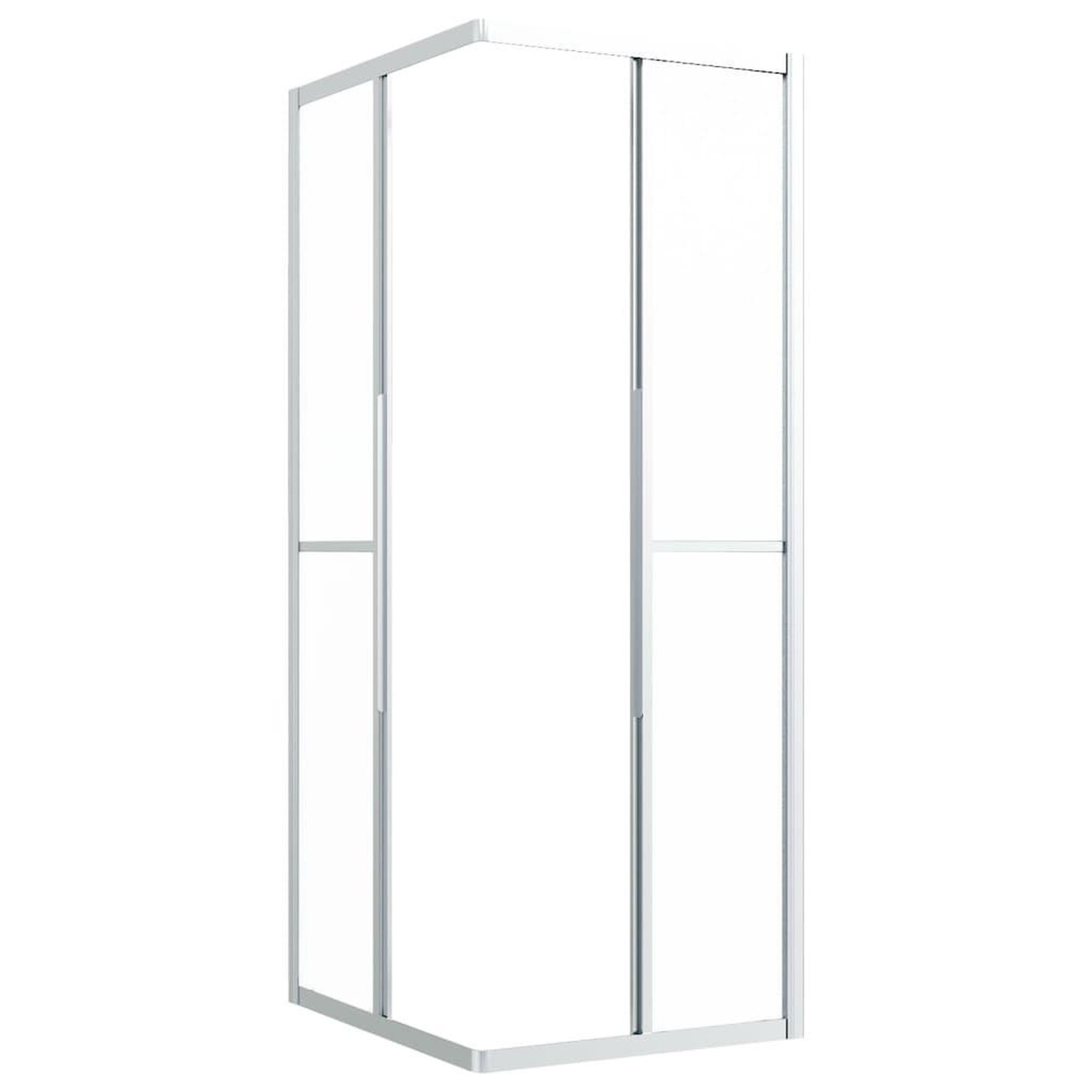 Voir la diapositive 4 : VIDAXL Cabine de douche ESG depoli 90x70x180 cm