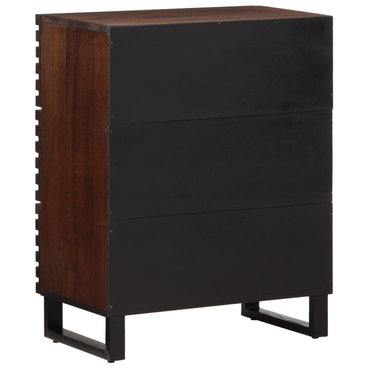 VIDAXL Buffet marron 60x34x75 cm bois massif de manguier