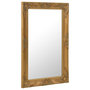 Voir la diapositive 2 : VIDAXL Miroir mural style baroque 50x80 cm Dore