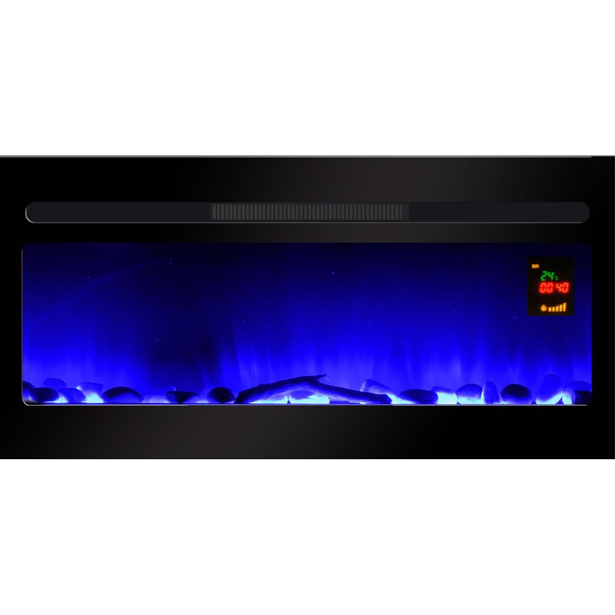 Chemin'arte Cheminée électrique 2000w avec télécommande - 242