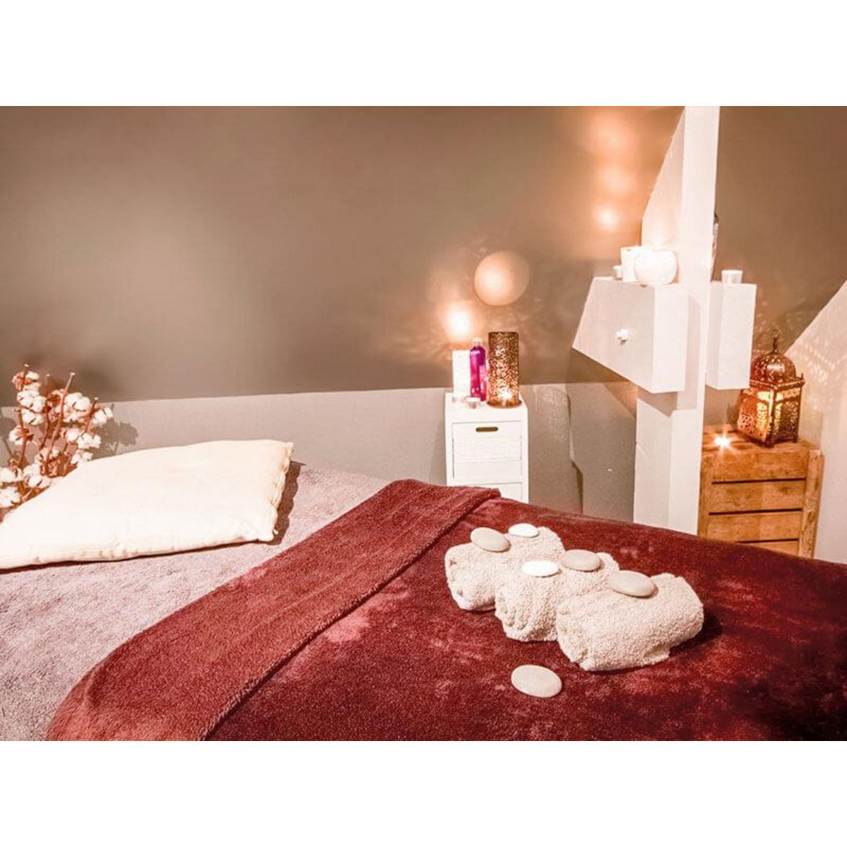 Smartbox Massage pour 2 et accès au spa pour jeunes mariés - Coffret Cadeau Bien-être