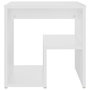 Voir la diapositive 4 : VIDAXL Tables de chevet 2 pcs blanc 40x30x40 cm bois d'ingenierie