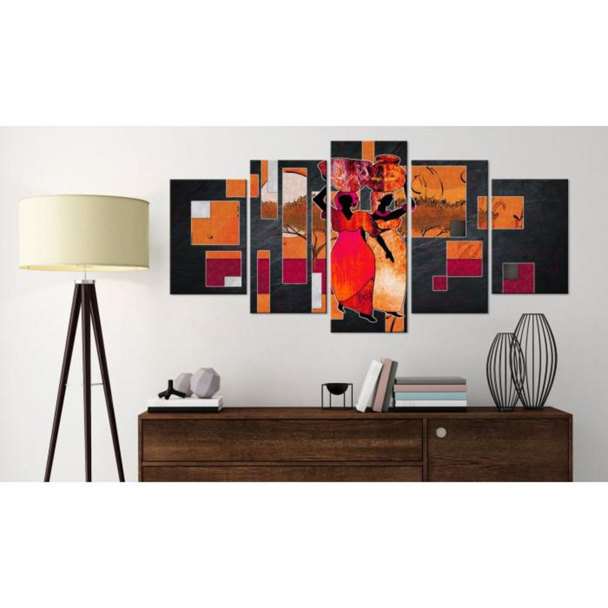 Paris Prix Tableau Imprimé  Women Carrying Water