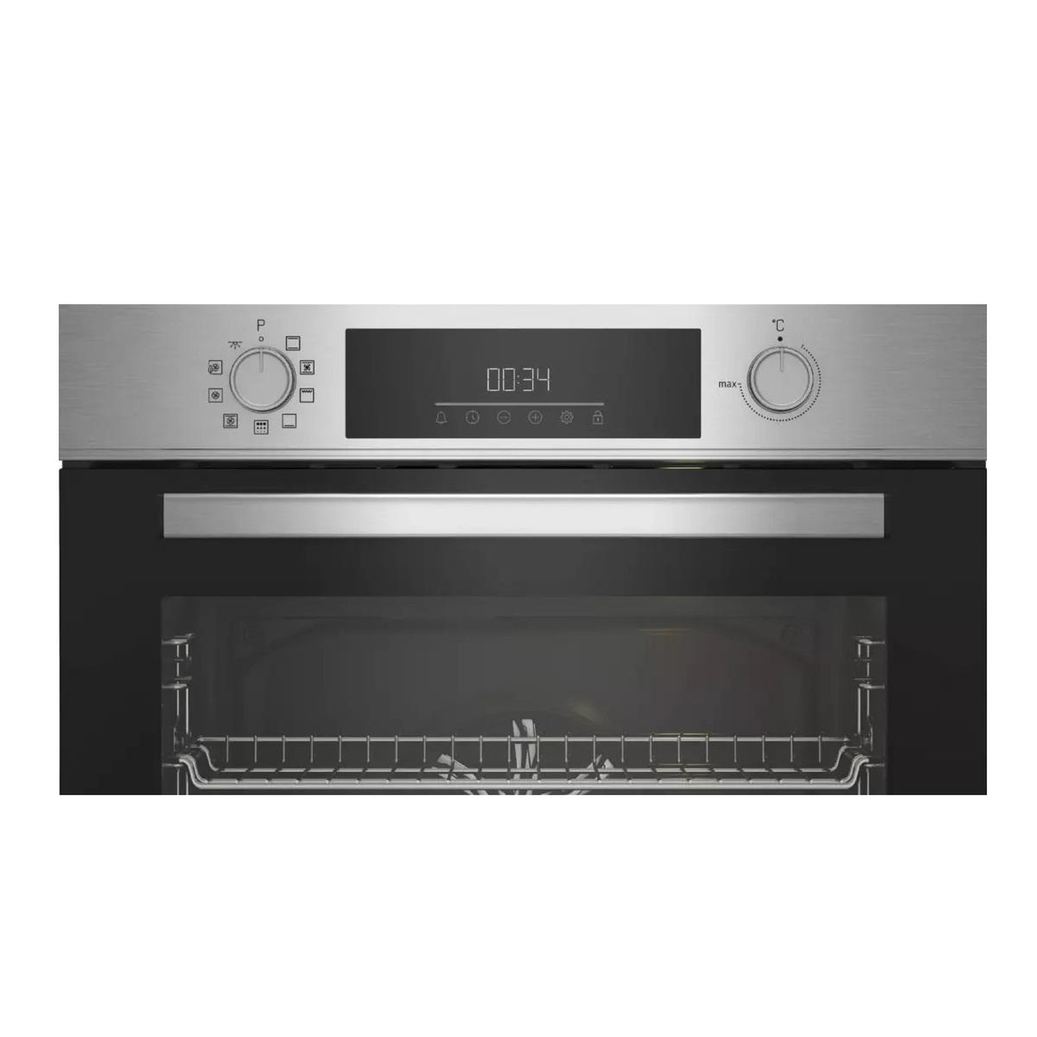Voir la diapositive 5 : Beko Four intégrable multifonction 72l pyrolyse inox - bbim12300xmpef