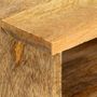 Voir la diapositive 5 : VIDAXL Meuble TV 110x36x50 cm Bois massif de manguier