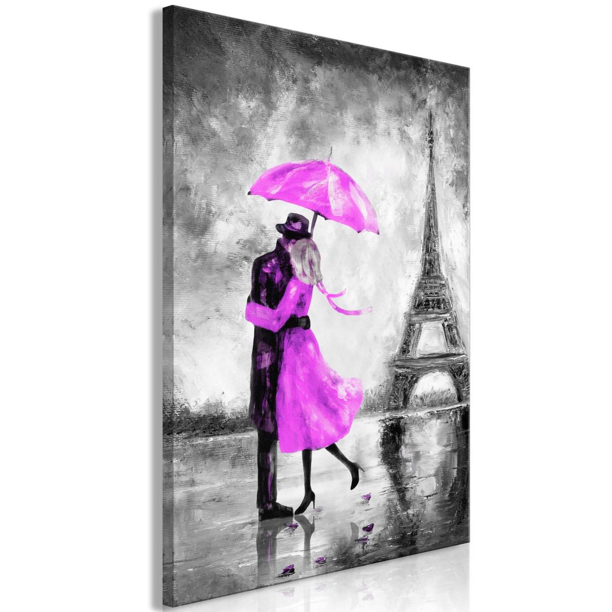 Paris Prix Tableau imprimé  paris fog pink. Coloris disponibles : Multicolore