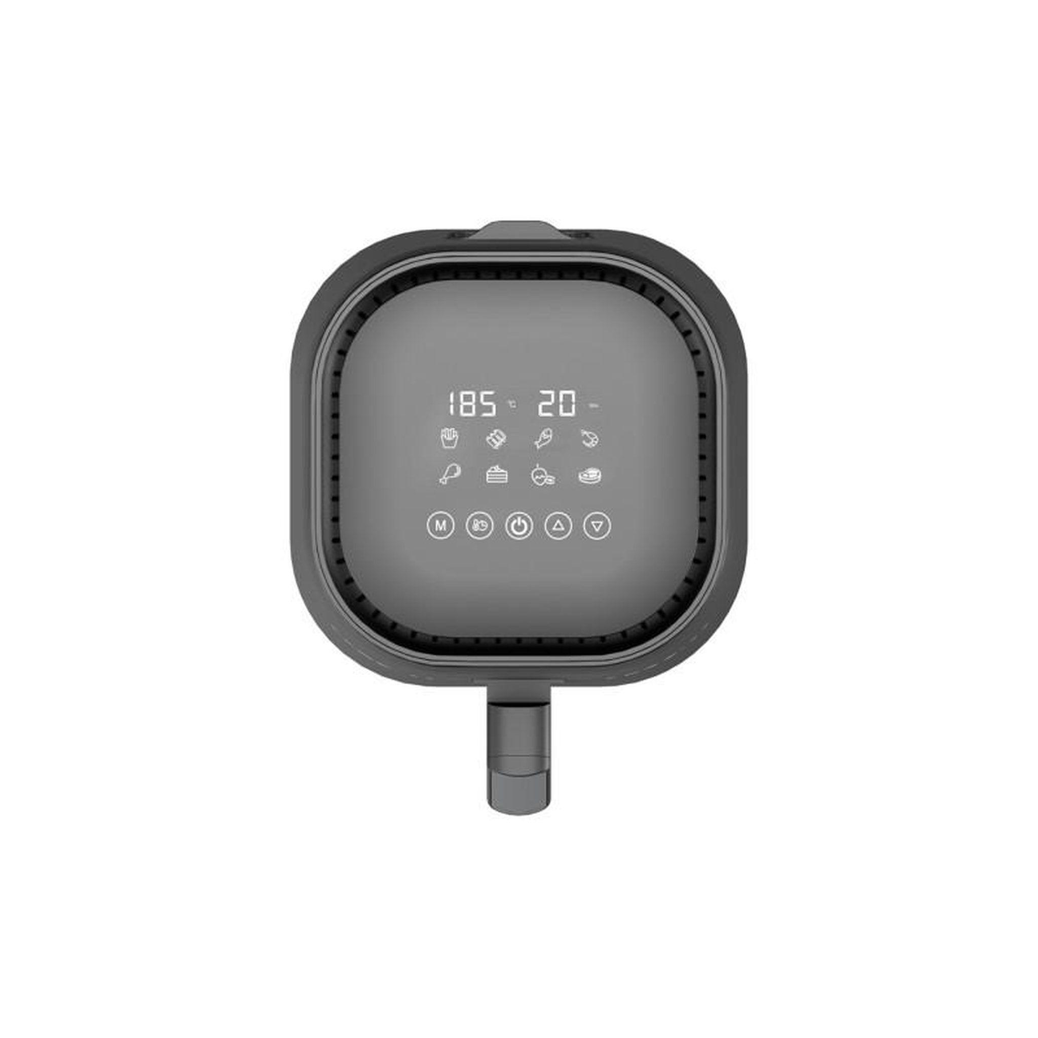 Voir la diapositive 5 : Kitchen cook Friteuse sans huile Kitchen Cook FRENCHIFRY 4 1200 W Noir