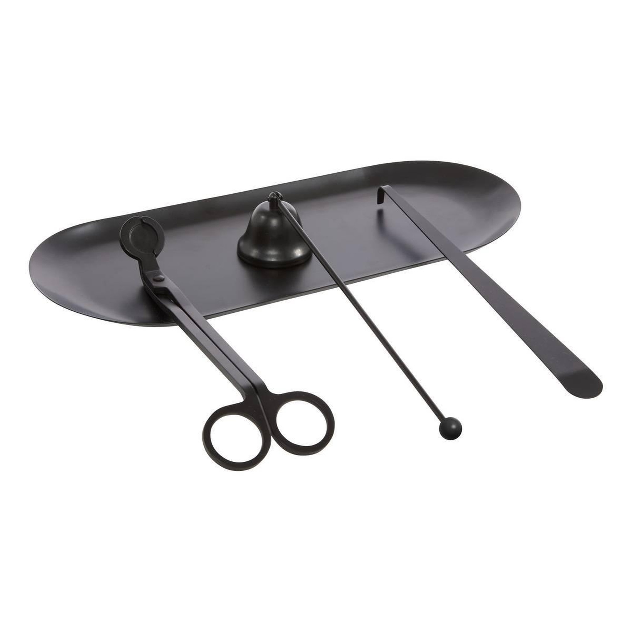 ATMOSPHERA Kit d'entretien bougie  zelie  26cm noir