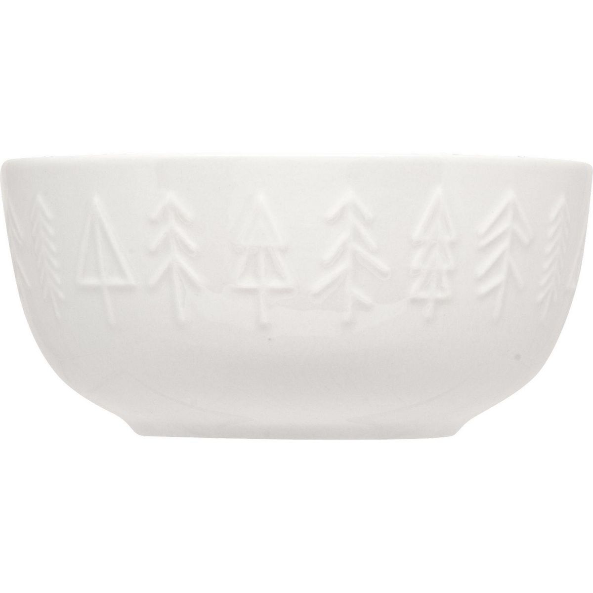 FEERIC LIGHT & CHRISTMAS Service vaisselle 18 pièces SAPIN - Blanc