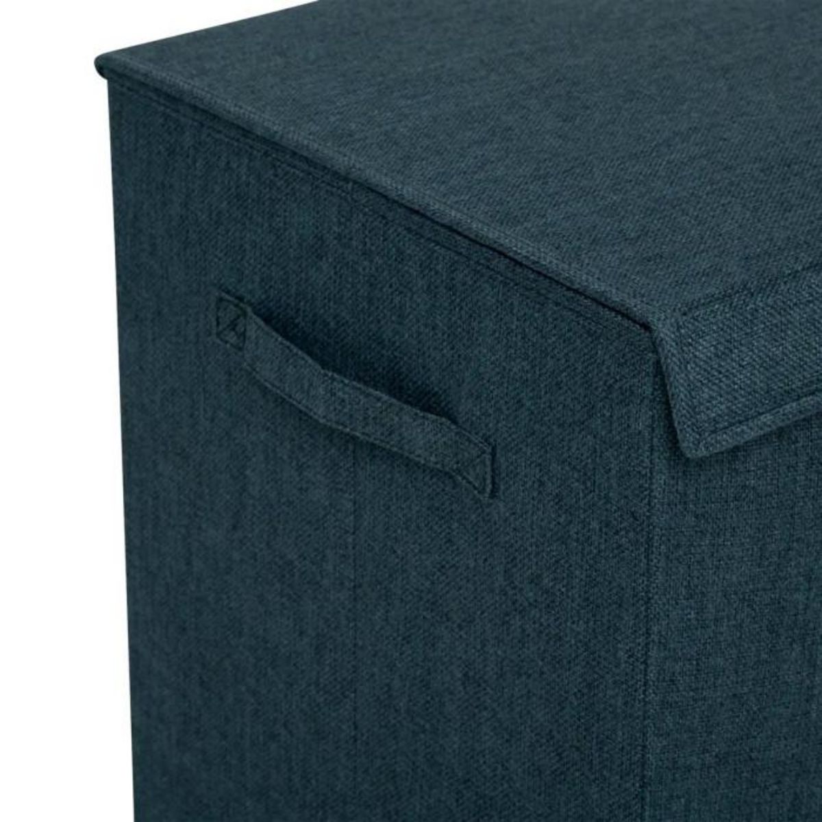 FIVE Panier à Linge Avec Séparateur  Colors  74L Bleu Pétrole