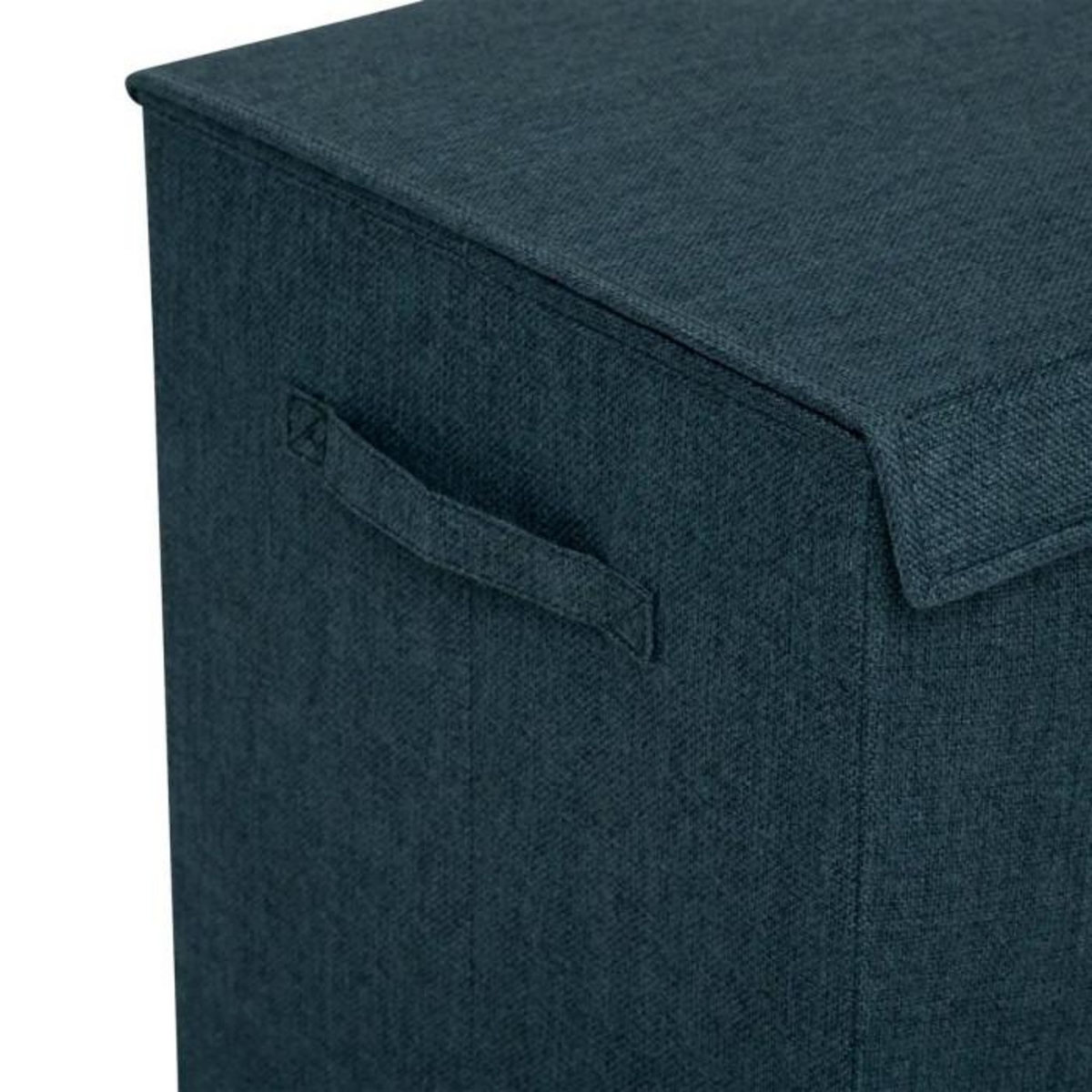 FIVE Panier à Linge Avec Séparateur  Colors  74L Bleu Pétrole