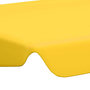 Voir la diapositive 5 : VIDAXL Toit de rechange de balançoire Jaune 150/130x105/70 cm