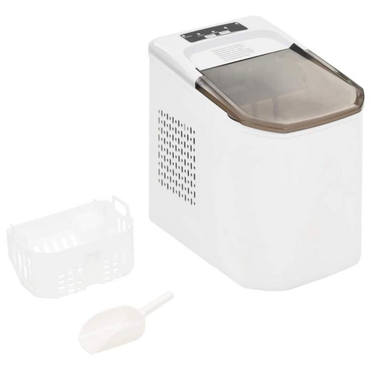 VIDAXL Appareil à glaçons Blanc 1,4 L 15 kg 24 h