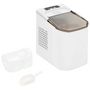 Voir la diapositive 2 : VIDAXL Appareil à glaçons Blanc 1,4 L 15 kg 24 h
