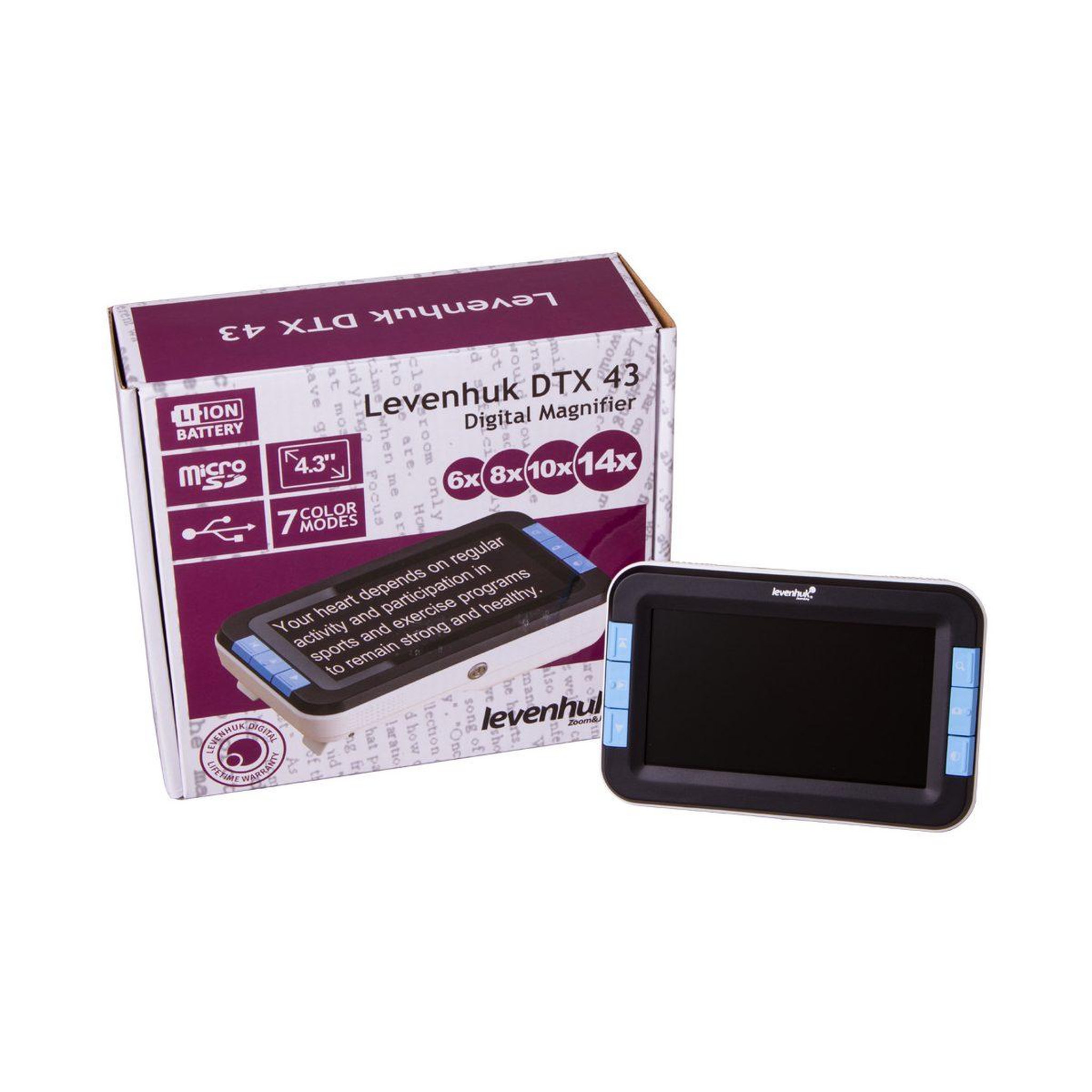Voir la diapositive 3 : LEVENHUK Loupe numérique  DTX 43