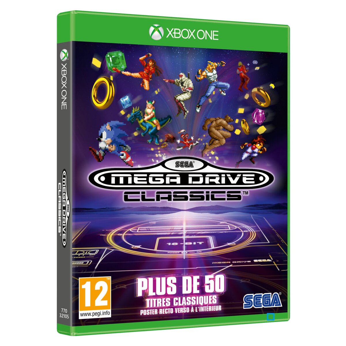 Sega Mega Drive Classics XBOX ONE pas cher Auchan.fr
