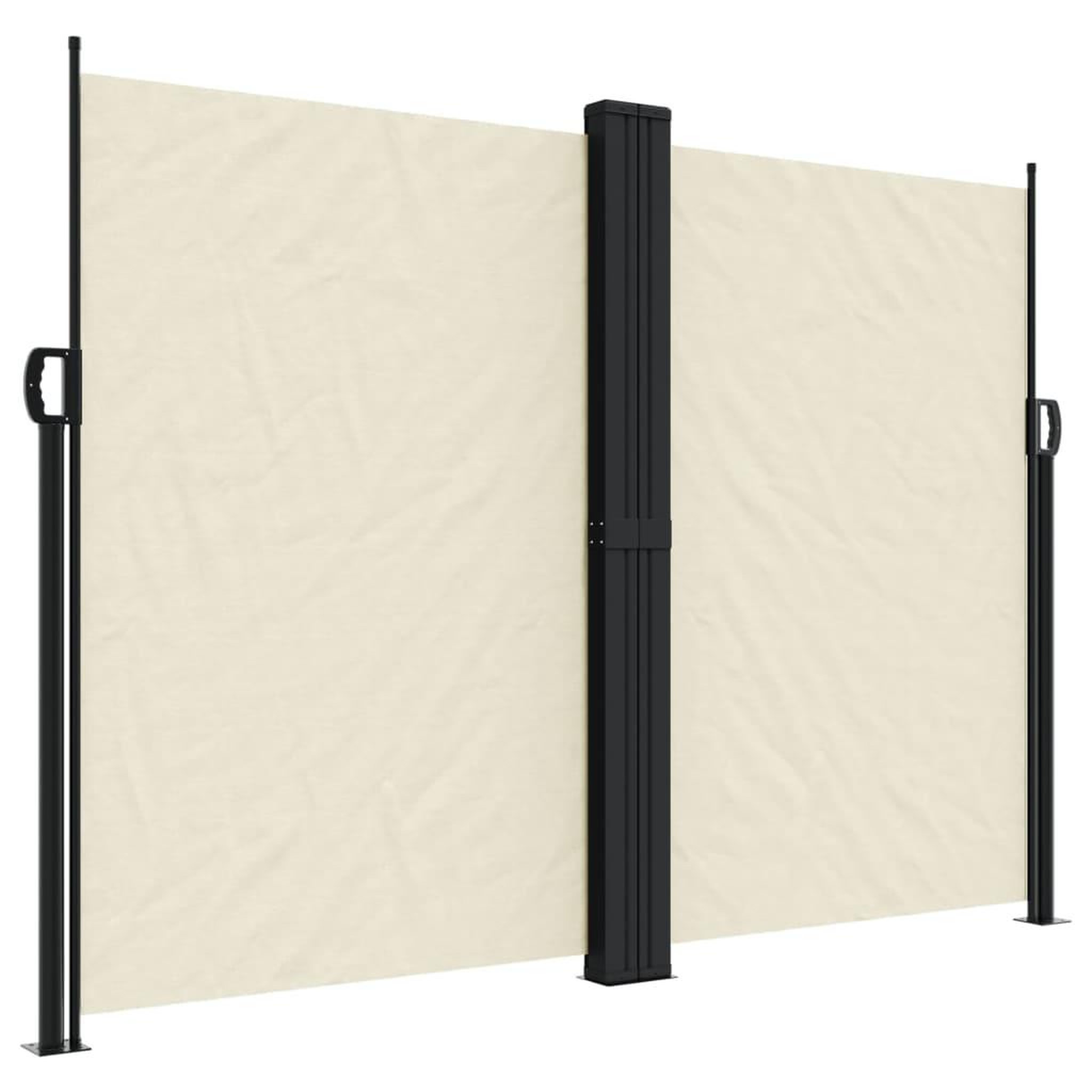 Voir la diapositive 2 : VIDAXL Auvent lateral retractable creme 180x600 cm