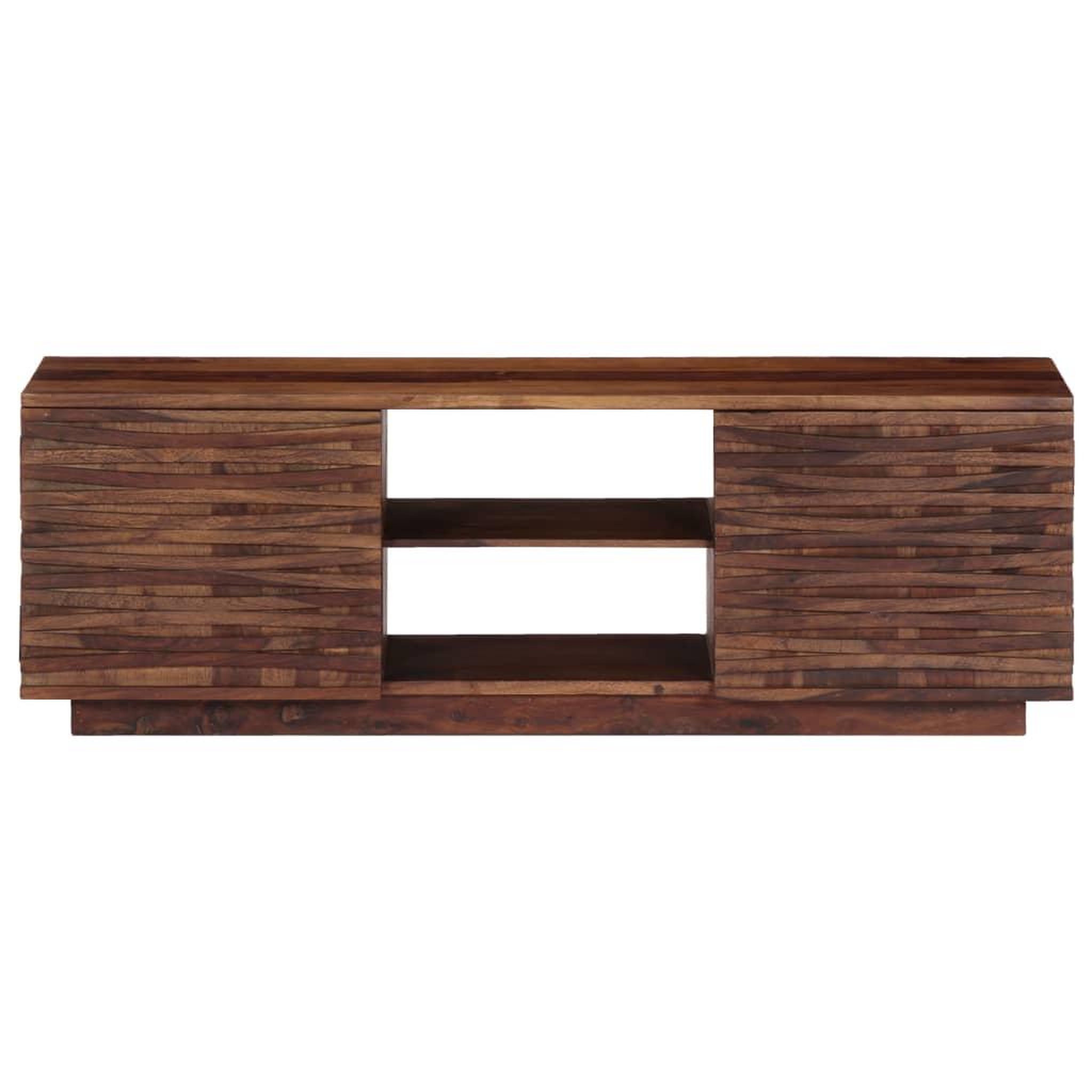 Voir la diapositive 2 : VIDAXL Meuble TV 120x30x40 cm Bois solide