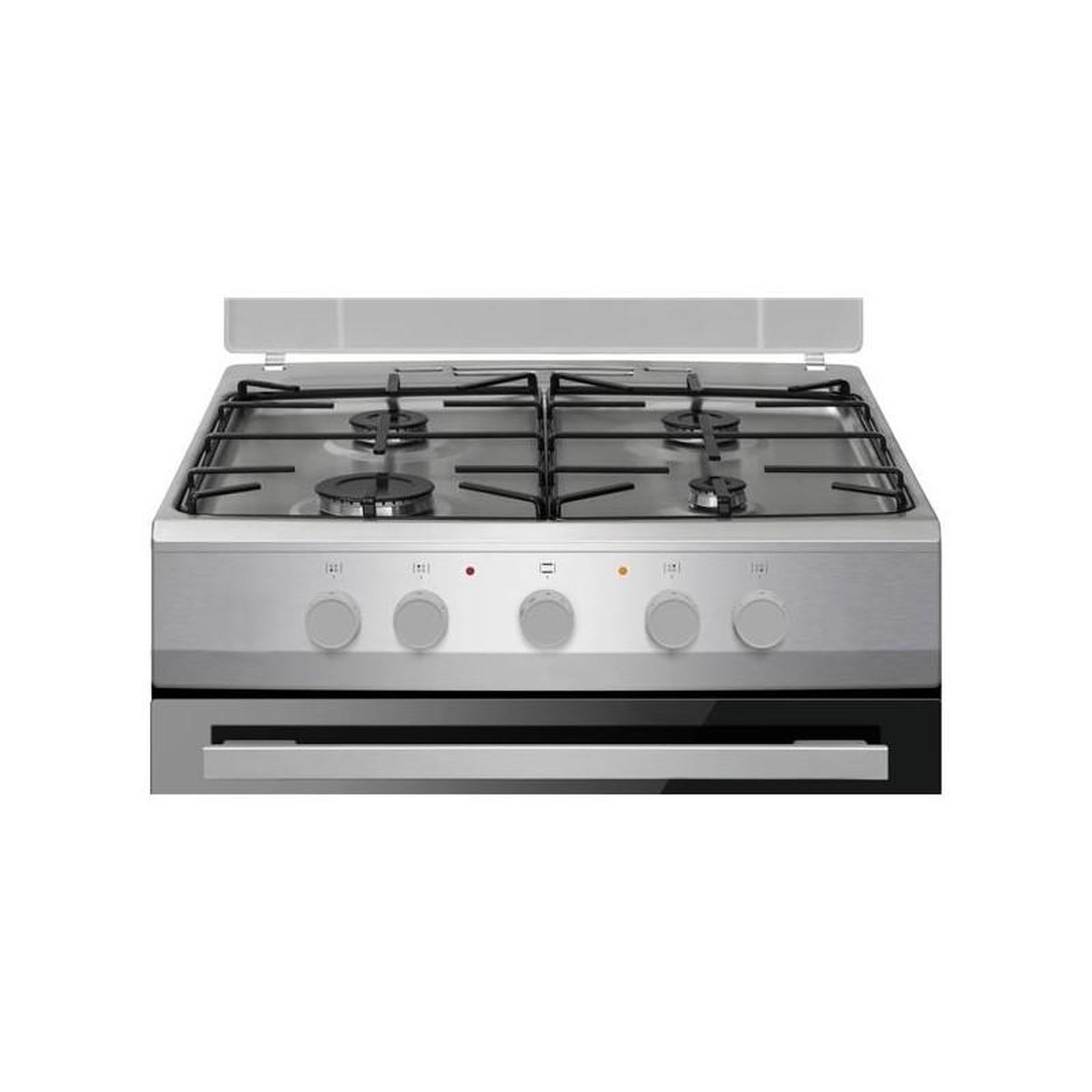 Voir la diapositive 4 : Fagor Cuisinière gaz 74l 4 feux silver - facg2002s